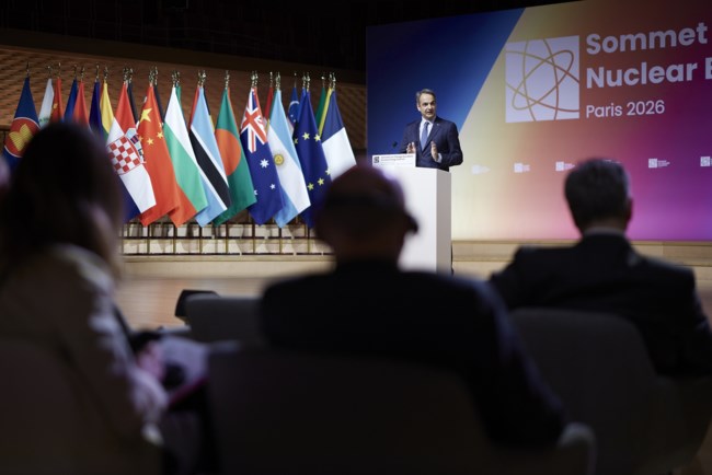 Μητσοτάκης: Η Ελλάδα εξετάζει τη χρήση πυρηνικής ενέργειας - Σε καιρούς αναταραχών είναι κομμάτι της λύσης