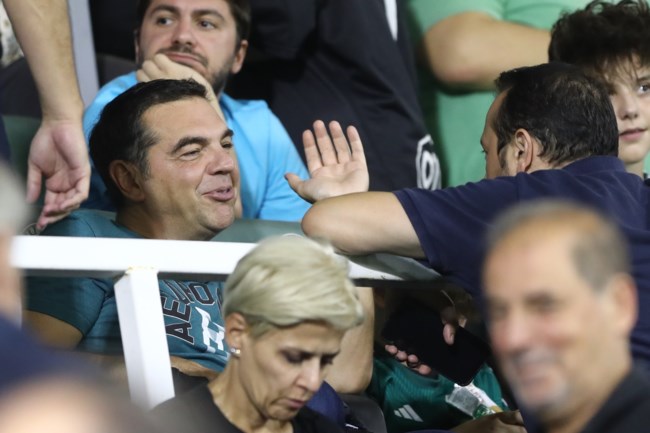 Τσίπρας Παππάς Παναθηναϊκός ΑΕΚ