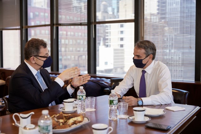 Μητσοτάκης - Μπουρλά