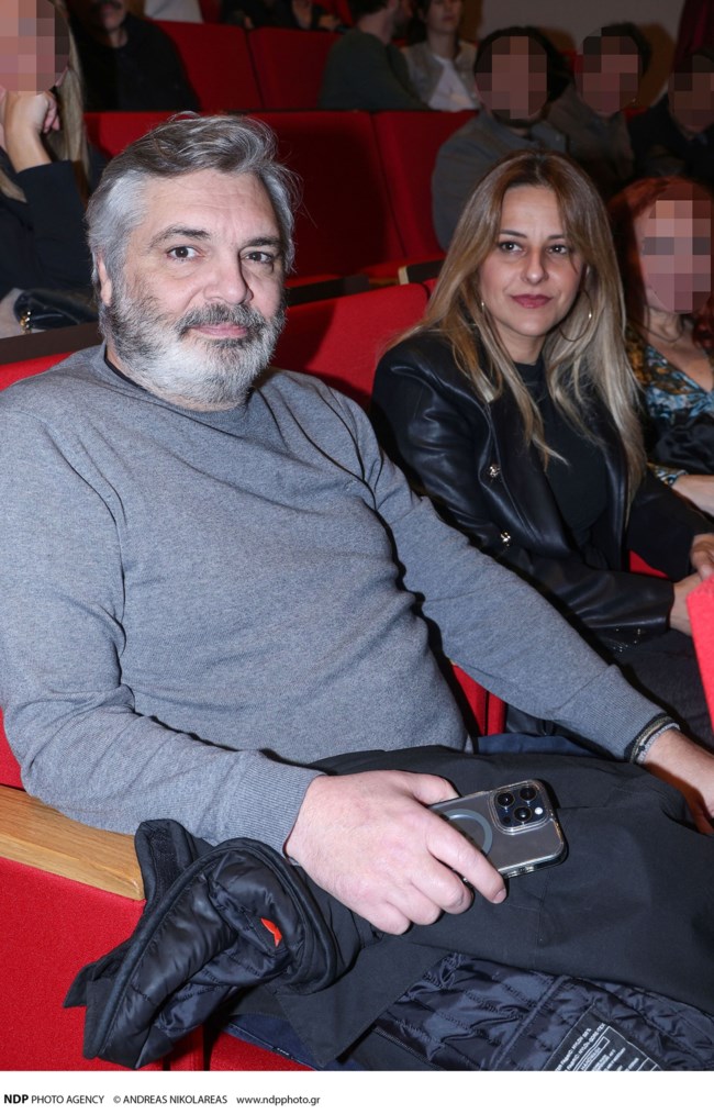 Άλκης Κούρκουλος: Σπάνια δημόσια εμφάνιση με τη σύντροφό του