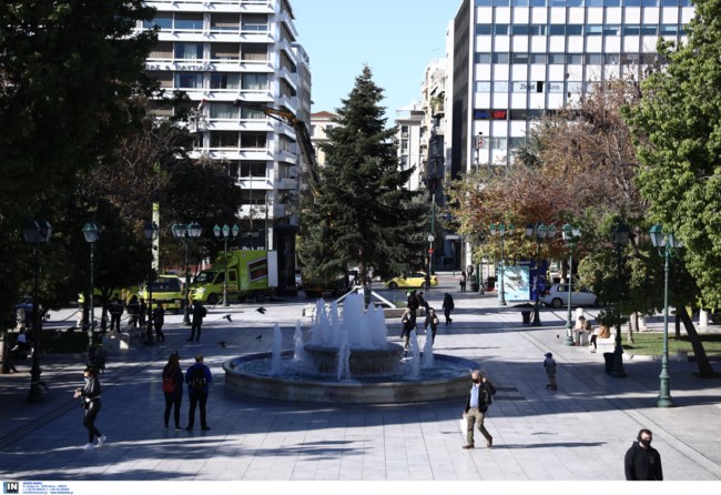 Χριστουγεννιάτικο δέντρο Σύνταγμα