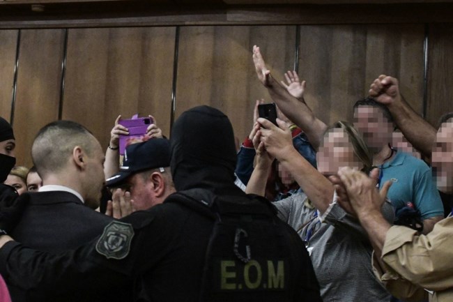 ΚΑΣΙΔΙΑΡΗΣ ΝΑΖΙΣΤΙΚΟΣ ΧΑΙΡΕΤΙΣΜΟΣ