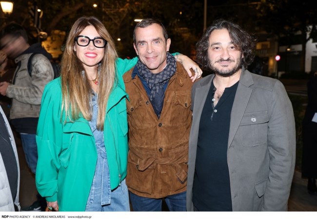 Βασίλης Χαραλαμπόπουλος- Λίνα Πρίντζου: Θεατρική βραδιά για το ζευγάρι