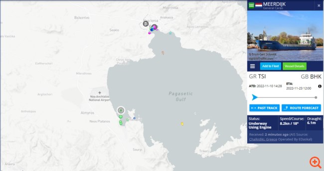 Λιβύη: Μπλόκο σε φορτίο τεθωρακισμένων οχημάτων από την επιχείρηση Irini - Στον Αλμυρό Βόλου το πλοίο