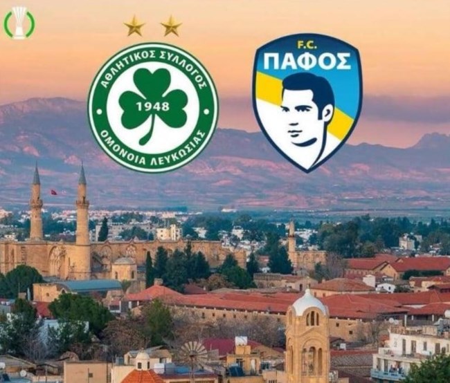 Απίστευτη γκάφα της UEFA: Διαφήμισε το Ομόνοια - Πάφος με φόντο τα κατεχόμενα