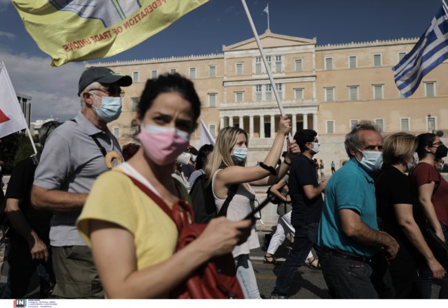 Συλλαλητήριο κατά του εργασιακού