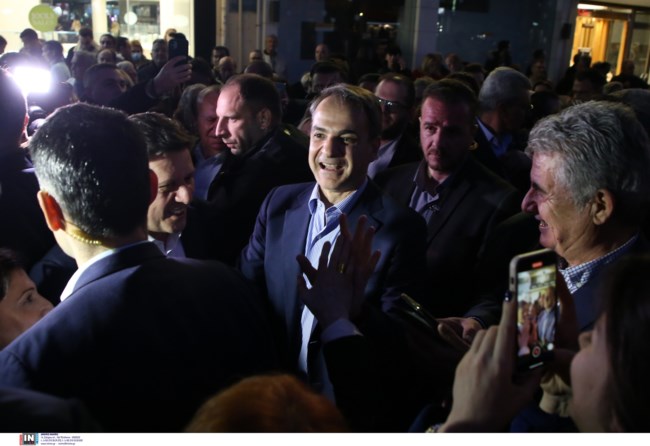 Κυριάκος Μητσοτάκης ομιλία στο Περιστέρι