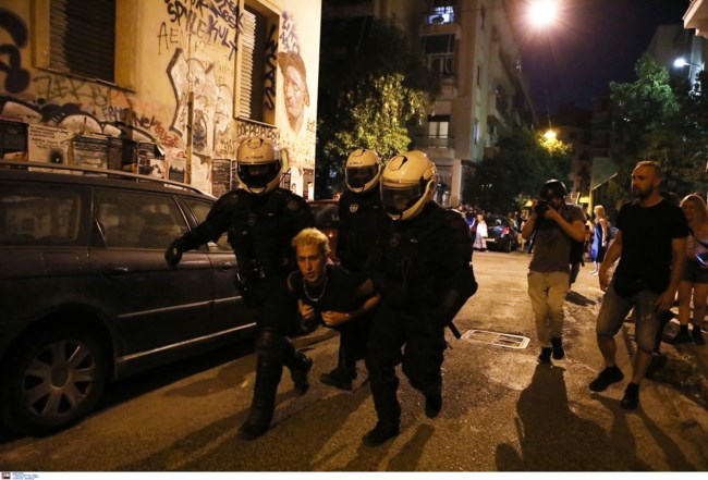 Επεισόδια στα Εξάρχεια