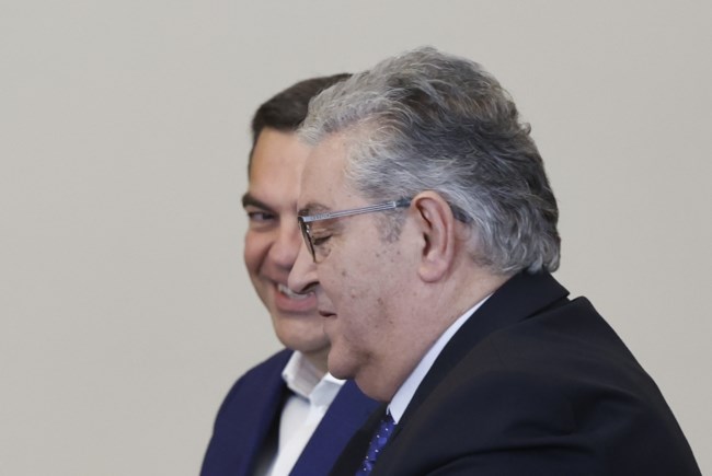 Τσίπρας και Κουτσούμπας