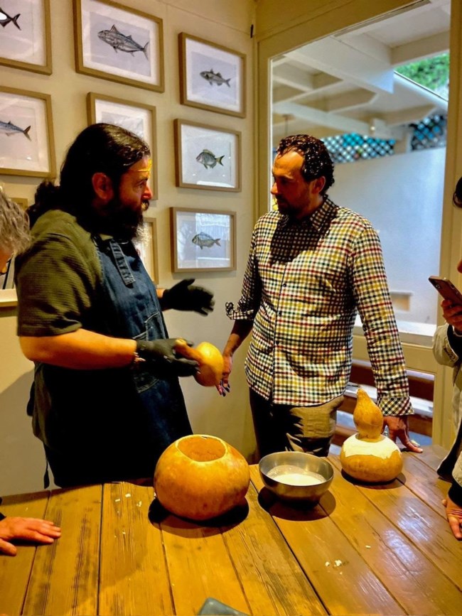 Ο κορυφαίος chef Daniel Humm στη Μαραθιά!