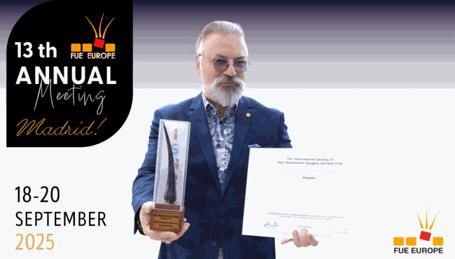 Σπουδαία διεθνής διάκριση για Έλληνα χειρουργό μεταμόσχευσης μαλλιών