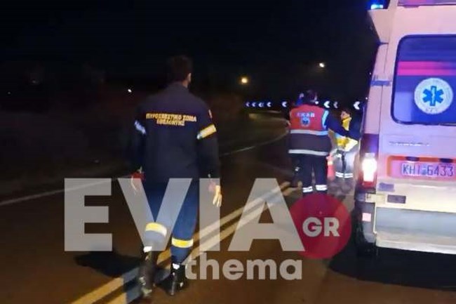 Εύβοια: Σοκαριστικό τροχαίο στα Ψαχνά - Προσέκρουσε στις μπάρες και πετάχτηκε έξω η οδηγός