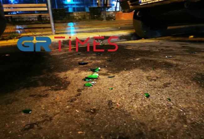 Μολότοφ σε αστυνομικό τμήμα της Θεσσαλονίκης - Δέκα προσαγωγές