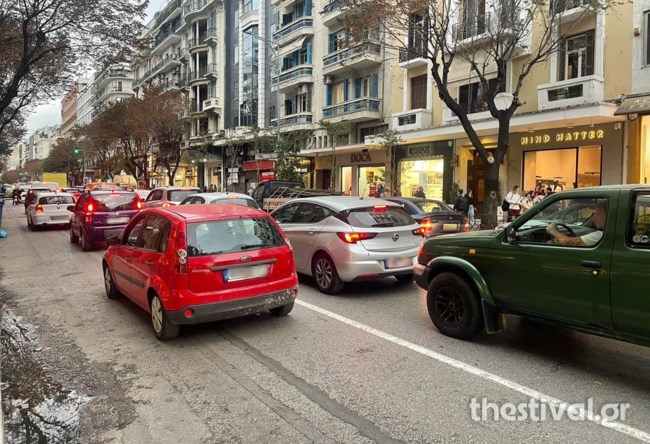 Θεσσαλονίκη Τσιμισκή κυκλοφοριακό κίνηση