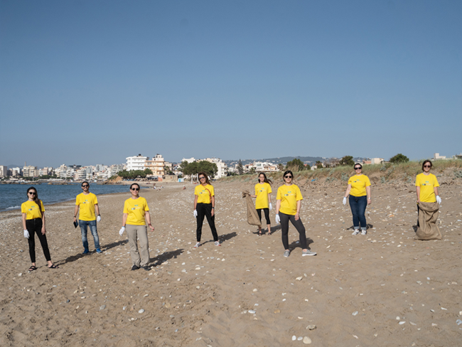 Καθαρισμός παραλίας