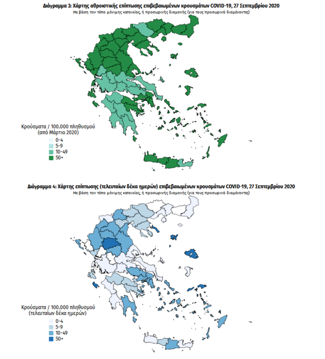Κορονοϊός: Στα ύψη τα κρούσματα στην Αττική- Ανησυχία για τους διασωληνωμένους κάτω των 40 ετών