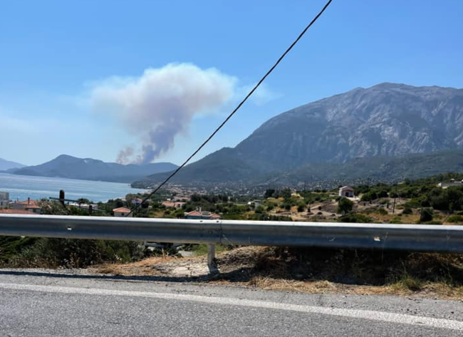 Φωτιά στη Σάμο