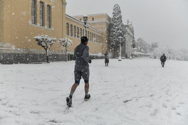 Χιόνια Αθήνα