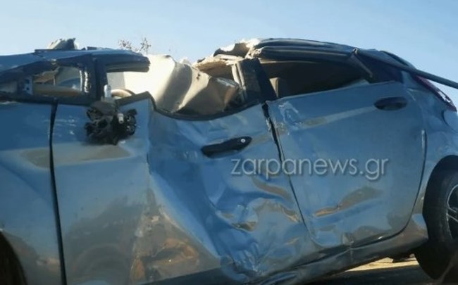 Τραγωδία στην Κρήτη: Θρήνος για 20χρονο, έχασε τον έλεγχο του αυτοκινήτου του και καρφώθηκε σε δέντρο