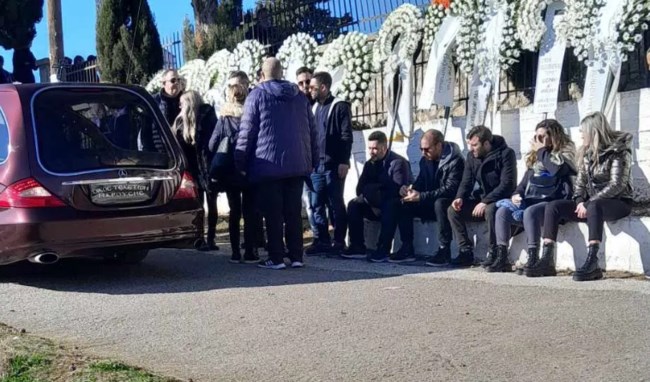 Κηδεία Γιώργου Ζαγκλιβέρη