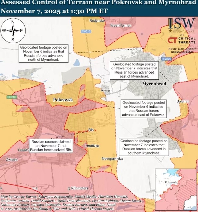 Έτοιμο να πέσει το Ποκρόβσκ - Η Μόσχα κοντά στην κατάληψή του - Το Κίεβο το αρνείται - Επιβεβαιώνουν Ουκρανοί στρατιώτες