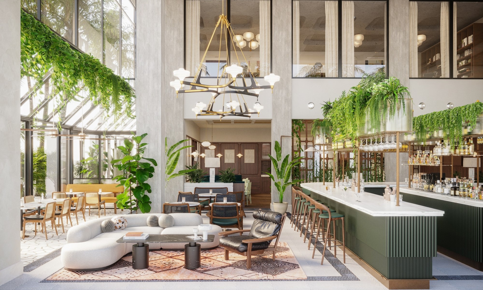 Το νέο Hilton δεν θα είναι ένα απλό ξενοδοχείο: Χλιδάτες ιδιωτικές κατοικίες, χώροι γαστρονομίας, shopping mall αλλά και μία σύγχρονη λέσχη μελών