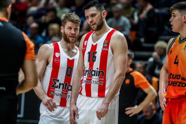 Βαλένθια – Ολυμπιακός 85-92: Θρυλική ανατροπή από το -15 με σούπερ Παπανικολάου-Βεζένκοφ