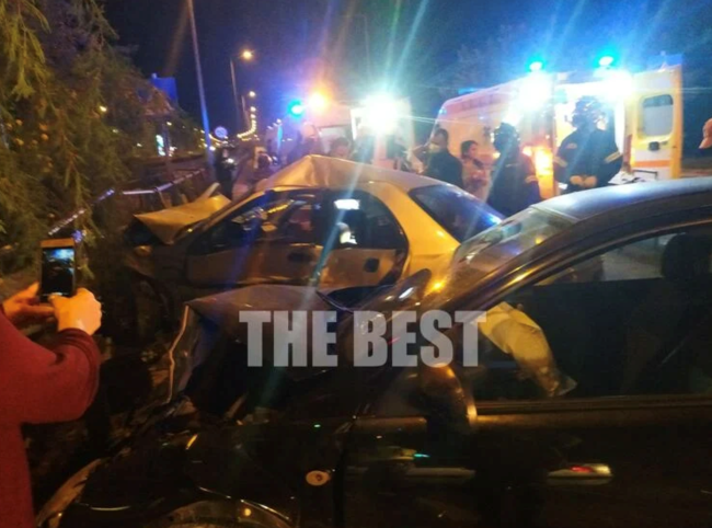 Πάτρα: Σοβαρό τροχαίο με πέντε τραυματίες