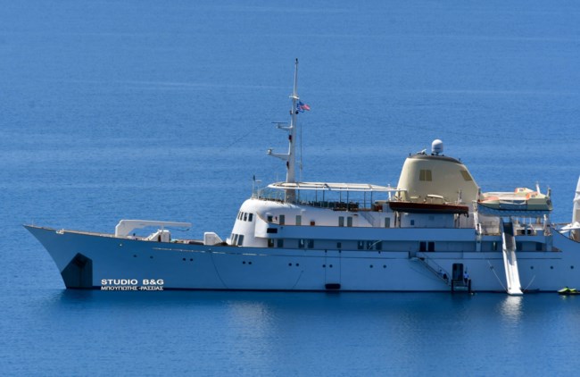 "Christina O": Στο Ναύπλιο η ιστορική θαλαμηγός του Αριστοτέλη Ωνάση [εικόνες - βίντεο]