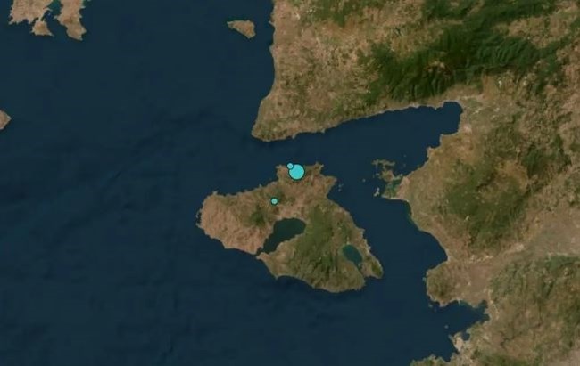 Σεισμός 3,9 Ρίχτερ στη Μήθυμνα Λέσβου