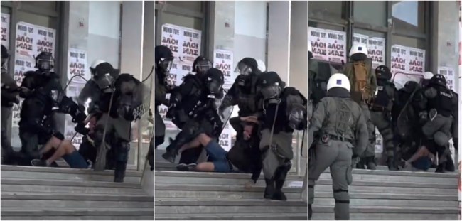Επεισόδια στο ΑΠΘ: Αντεξουσιαστές έκλεισαν τους φοιτητές έξω, επιτέθηκαν στα ΜΑΤ- Πέτρες, χημικά και προσαγωγές