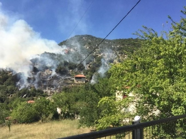 Φωτιά Καλάβρυτα