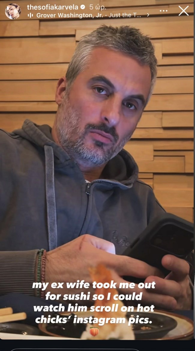 Σοφία Καρβέλα- Θανάσης Πανουργιάς: Εξόρμηση σε ιαπωνικό εστιατόριο - "Η πρώην γυναίκα μου με πήγε για σούσι"