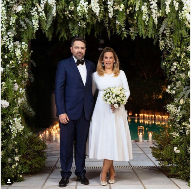 Baby boom: Έγκυος η Μαίρη Κατράντζου - Το bridal look που "έκρυψε" την εγκυμοσύνη της
