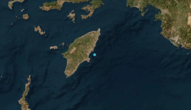 Σεισμός 3,6 Ρίχτερ στη Ρόδο