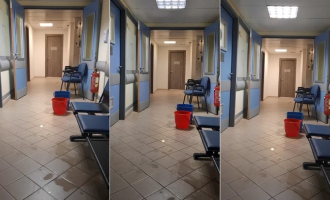 Μπήκαν νερά στο ΤΕΠ Ηγουμενίτσας μετά την έντονη βροχή [εικόνα]