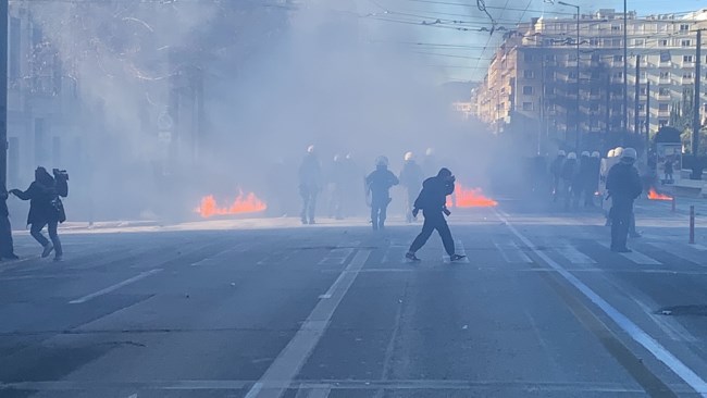 Επεισόδια - πανεκπαιδευτικό συλλαλητήριο