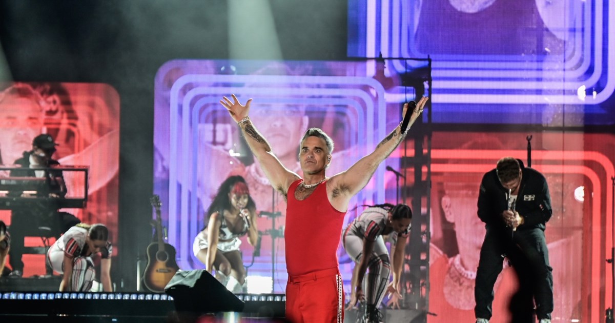 Η πιο τυχερή θαυμάστρια του Ρόμπι Γουίλιαμς: Η Θεσσαλονικιά Χάιδω που της αφιέρωσε το "She's the one" στο Καλλιμάρμαρο - εικόνα 2