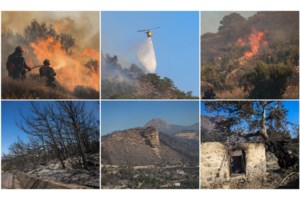 Μεγάλη φωτιά στη Ραφήνα: Ξεφεύγουν οι φλόγες, πληροφορίες για ζημιές σε σπίτια - "Δύσκολη και επικίνδυνη" - εικόνα 7