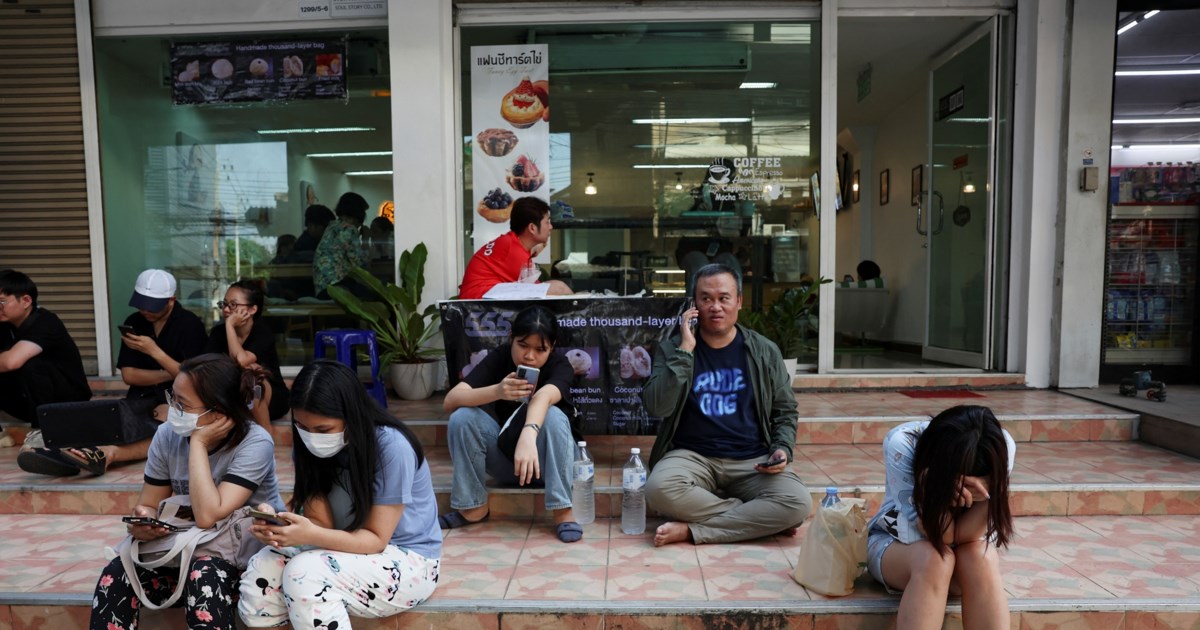 Σεισμός στη Μιανμάρ: Οι ουρανοξύστες μετατράπηκαν σε καταρράκτες, έφυγαν τα νερά από τις πισίνες στις ταράτσες [βίντεο] - εικόνα 4