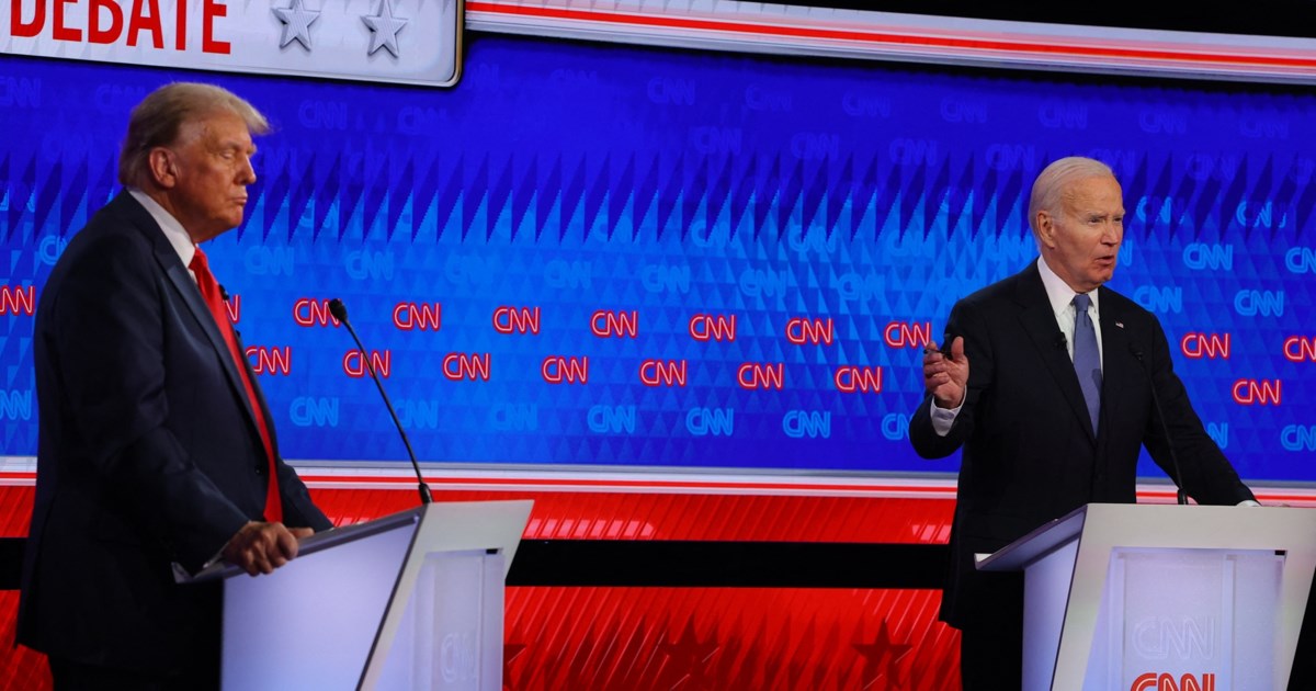 "Γέρος, χαμένος, χωρίς ειρμό": Πανικός στους Δημοκρατικούς για την κακή επίδοση του "βραχνιασμένου" Μπάιντεν απέναντι στον Τραμπ - εικόνα 4