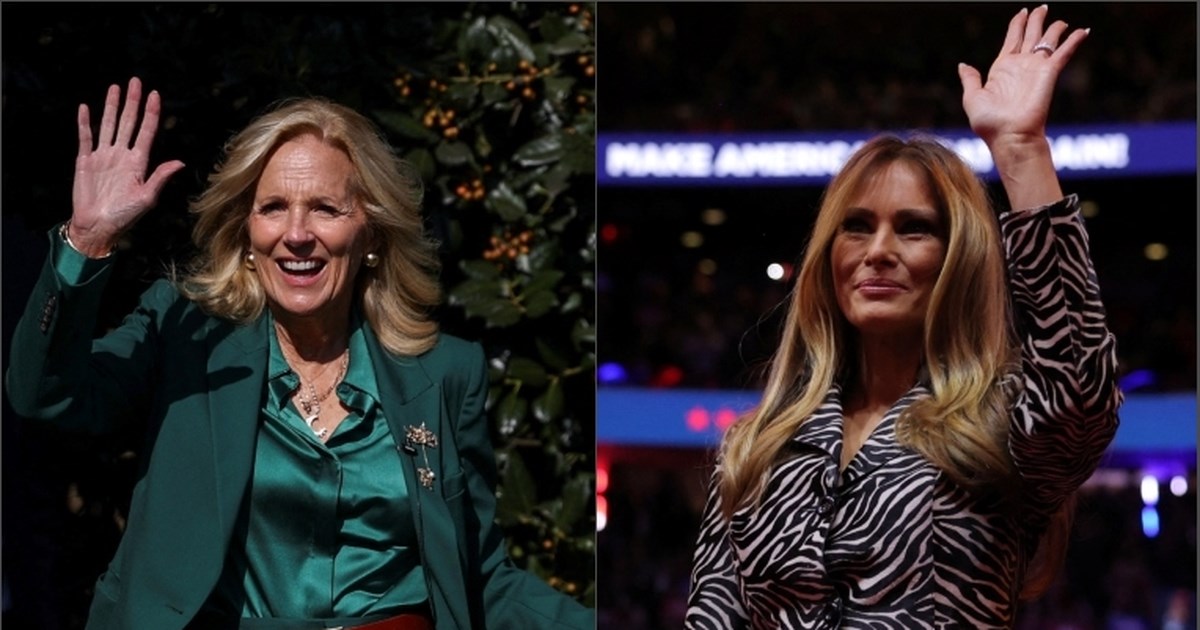 Η επιστροφή του Ντόναλντ Τραμπ στον Λευκό Οίκο - Τα χαμόγελα και ο διάλογος με τον Μπάιντεν μπροστά στις καμέρες - εικόνα 9