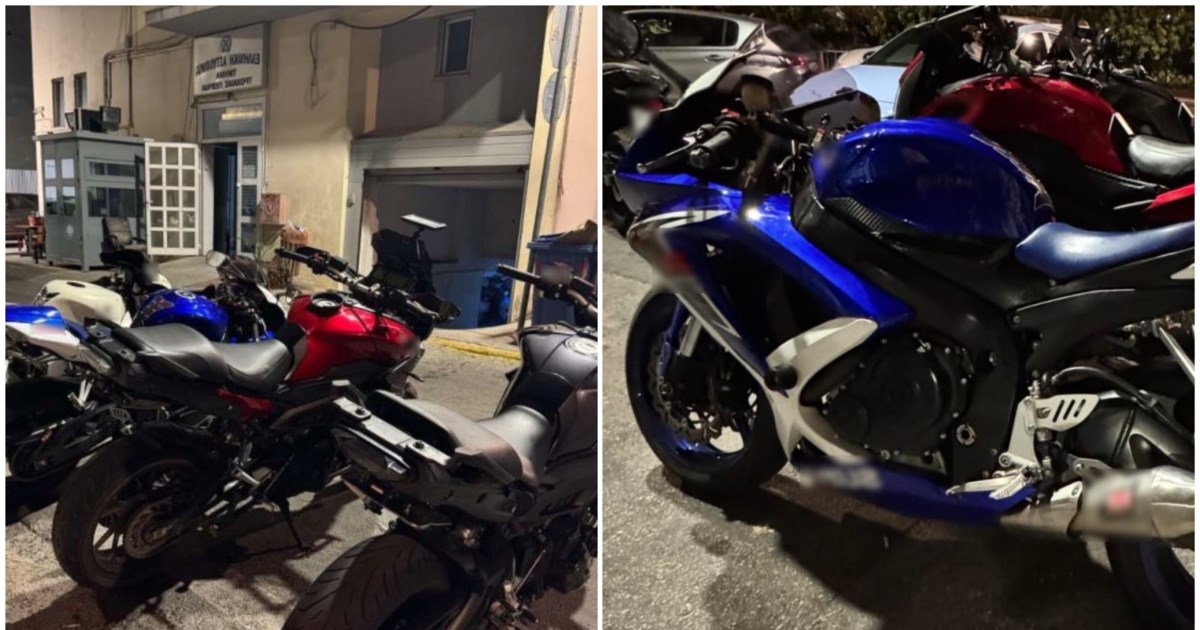 Μέγαρα: Η ΕΛΑΣ απέτρεψε αυτοσχέδιους αγώνες με μοτοσικλέτες - Συνελήφθη ο διοργανωτής