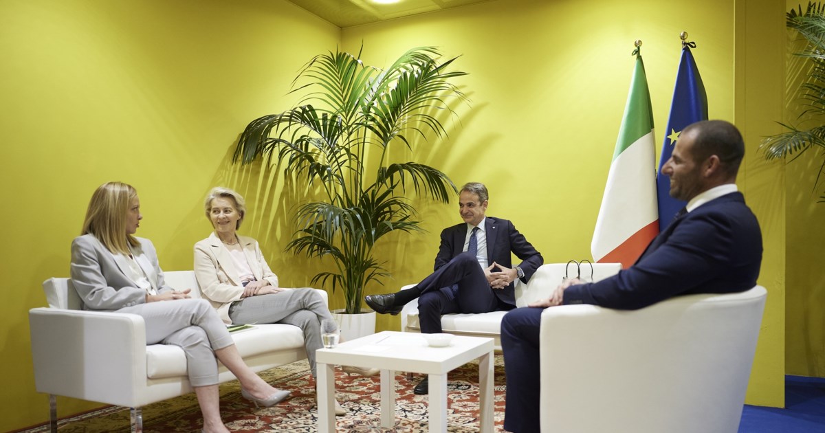 Τουρκία: Τριμερής Ερντογάν-Μελόνι-Ντμπέιμπα - Συμφώνησαν να δράσουν άμεσα για το μεταναστευτικό - εικόνα 2