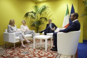 Τουρκία: Τριμερής Ερντογάν-Μελόνι-Ντμπέιμπα - Συμφώνησαν να δράσουν άμεσα για το μεταναστευτικό - εικόνα 2