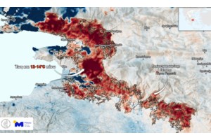 Φωτιά τώρα στην Κερατέα: Κοντά στα σπίτια, οι φλόγες - Ήχησε το 112, εκκενώνονται Αγία Μαρίνα και Τσονίμα