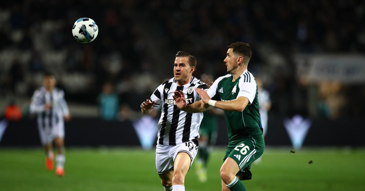 ΠΑΟΚ - Παναθηναϊκός 0-0: Λευκή ισοπαλία στην Τούμπα με μέτριο θέαμα