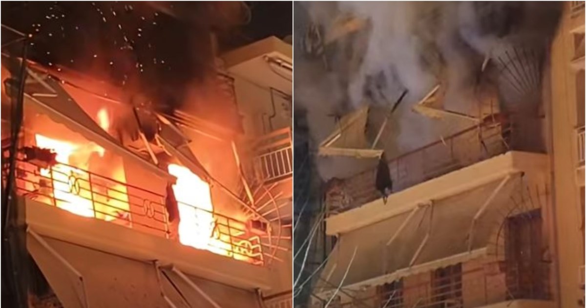 Τραγωδία: Νεκρή η ηλικιωμένη μετά τη φωτιά σε διαμέρισμα στην Τούμπα - Εξιτήριο για τα τρίδυμα [βίντεο]