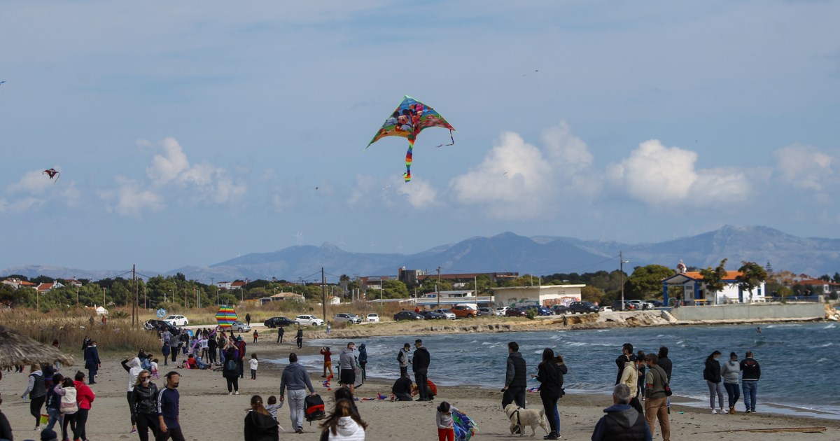 Ο καιρός την Καθαρά Δευτέρα: Ο χάρτης ανέμων του Meteo για το πέταγμα του χαρταετού [εικόνα] - εικόνα 2