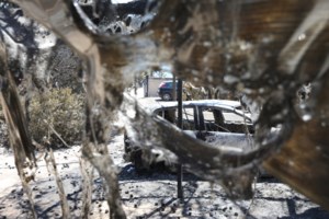 Σαλαμίνα: "Είδα οδηγό να πετά κάτι και να ξεσπά πυρκαγιά" - Συγκλονίζει μαρτυρία γυναίκας για τη στιγμή που εκδηλώθηκε η φωτιά